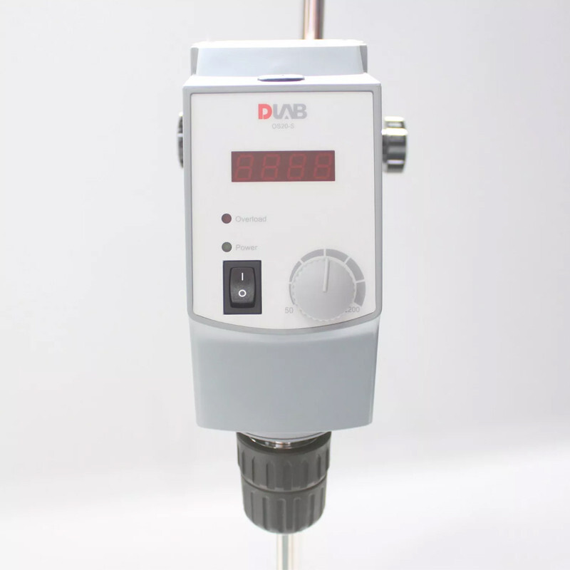 OS20-S 20L Electric LED Digital Overhead Stirrer Lab Mixer 50-2200RPM with Stand