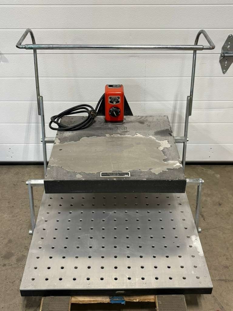 United States Testing Heated Plate w/ Adjustable Stand & Temperature Control