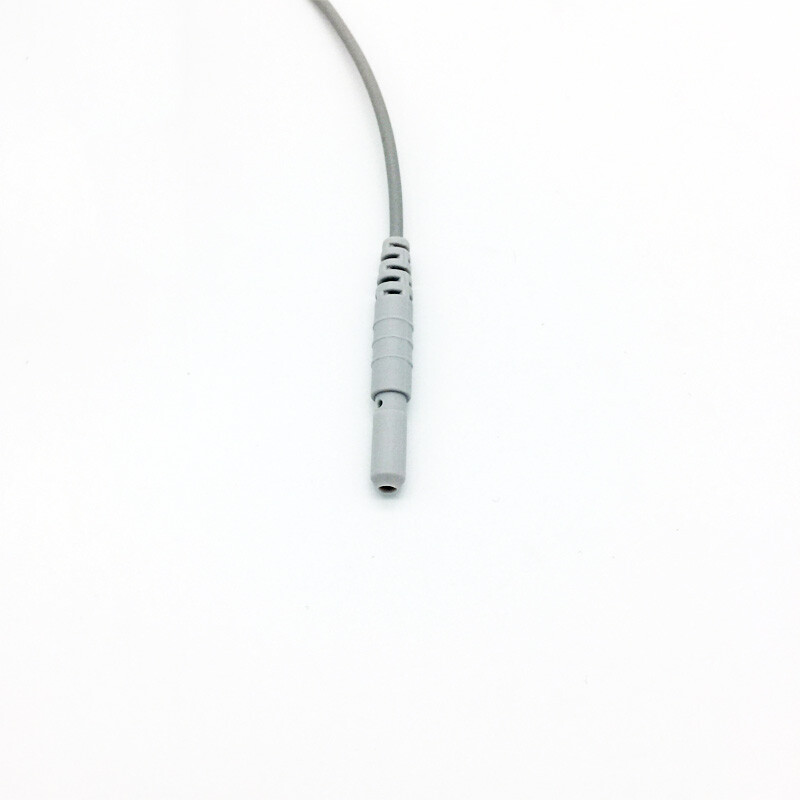 1.5m 10pcs EEG Line,Copper Plated Gold Din1.5 Plug,Electrode Cap Brain EEG Cable