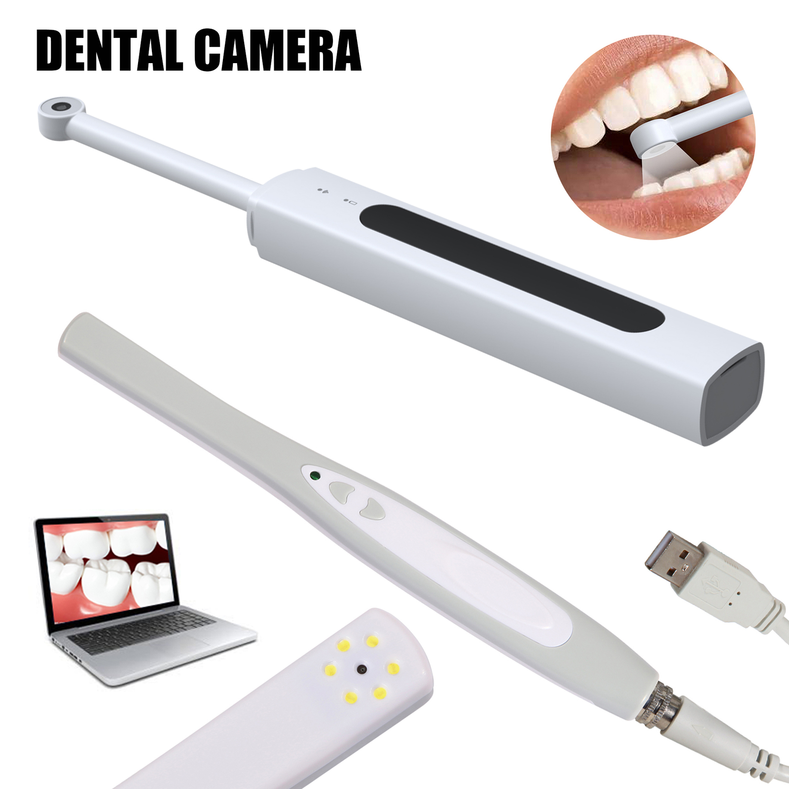 Dental MD740 Intraoral Camera USB Imaging Intra Oral Images 6/8LED light OR