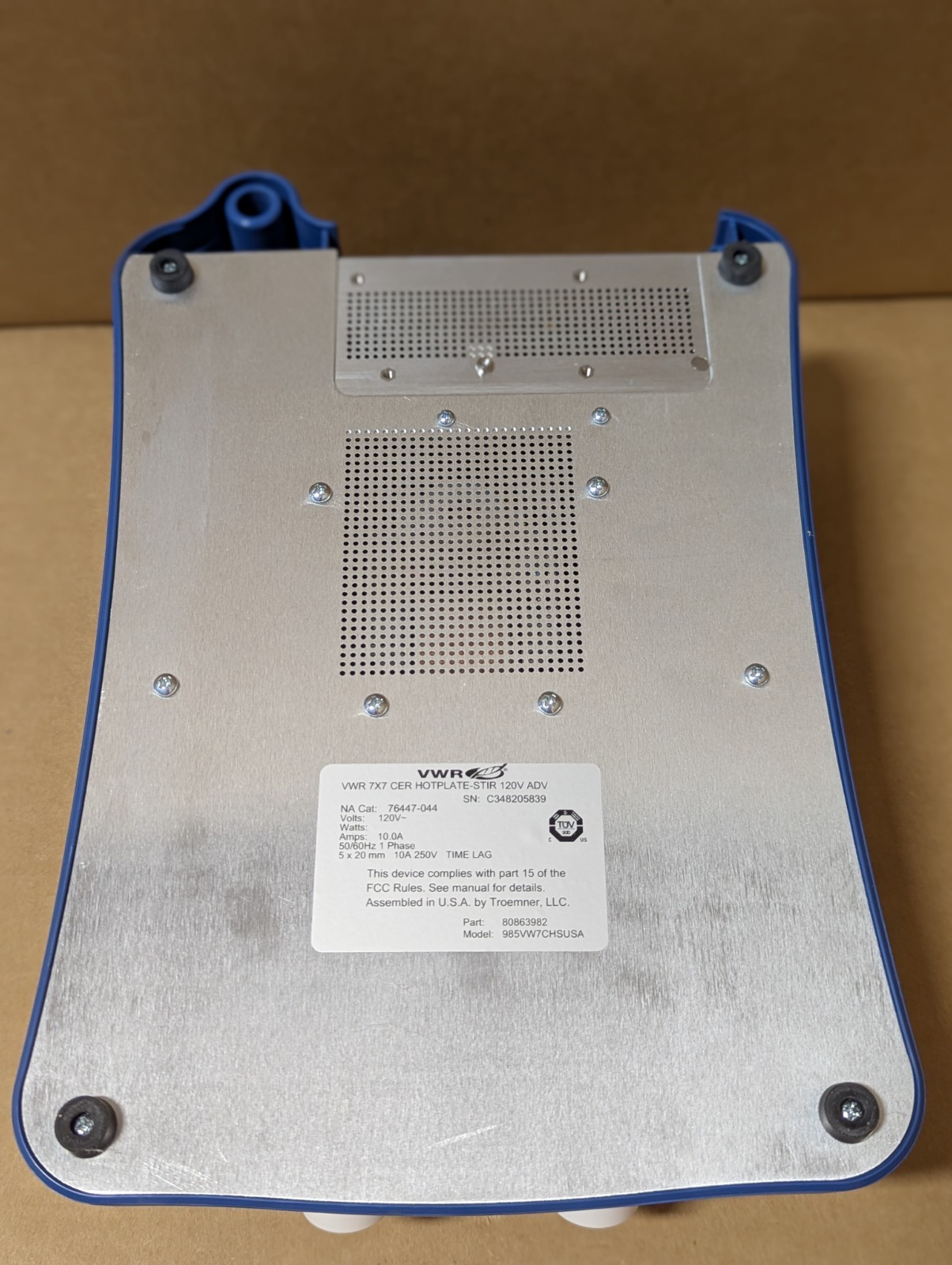 VMR Advanced Digital 76447-044 7×7″ Ceramic Hotplate Stirrer. Pre-owned. Clean