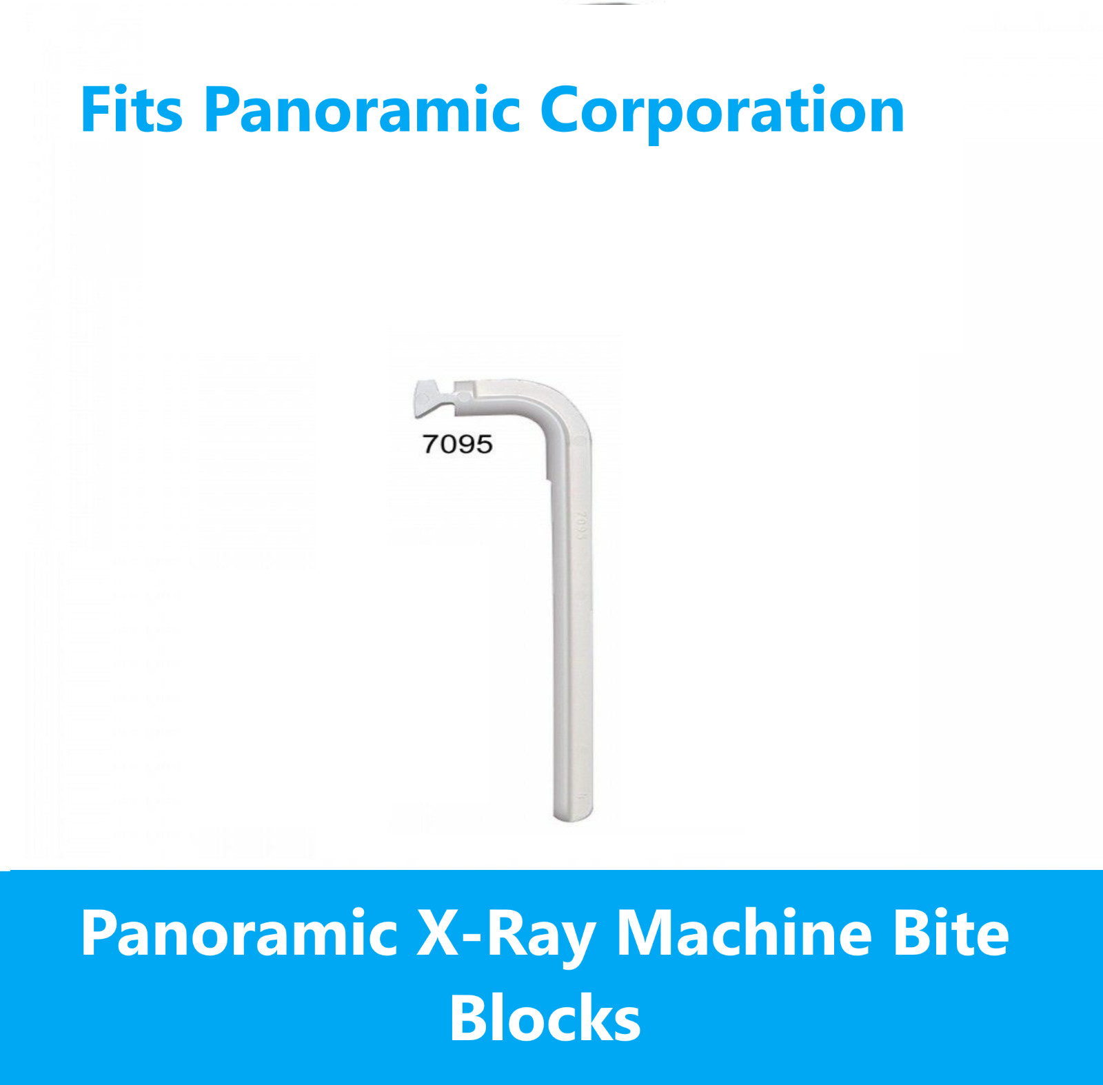 Dental Panoramic Machine X-Ray Bite Blocks fits Panoramic Corporation # 7095