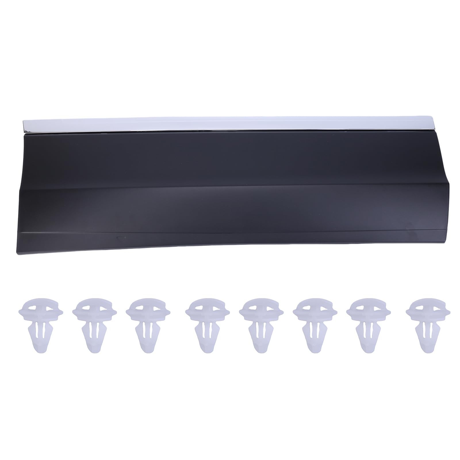 VW Tiguan 18-21 Right Rear Lower Door Molding Trim OE 5NL854950JRYP Silver Black
