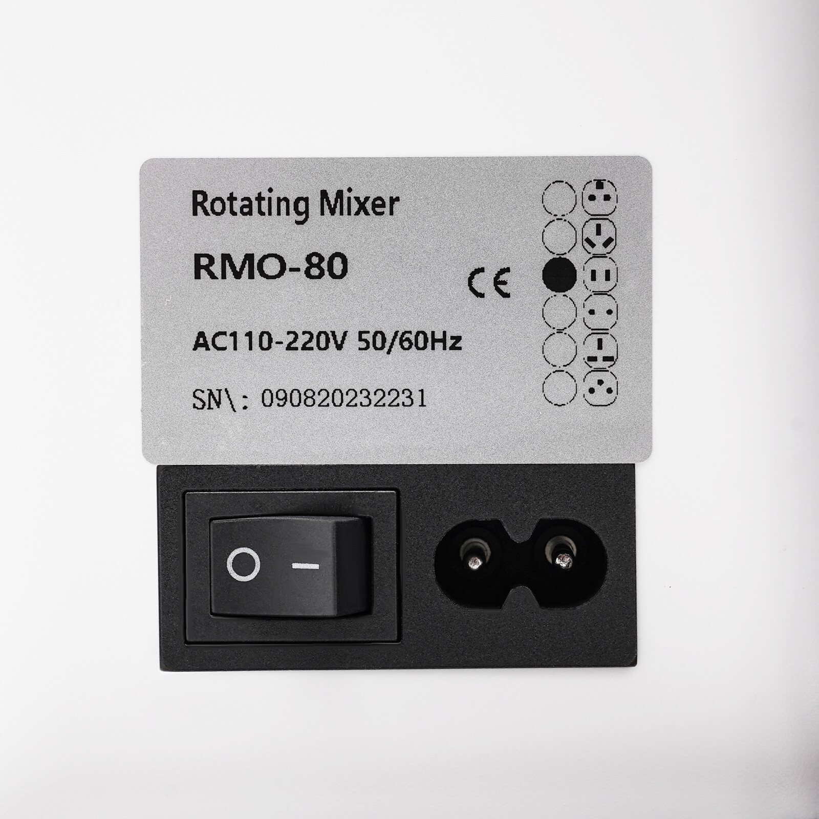 Lab Rotary Rotating Mixer, Tube Mixer Shaker, Chemical Tube Mixer 20-80RPM NEW