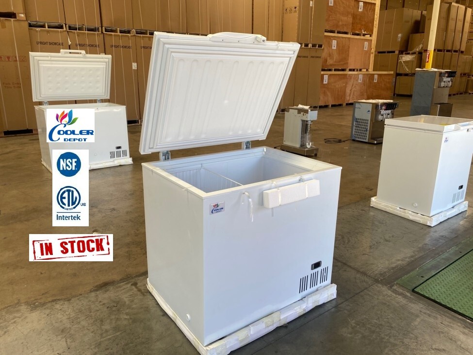 NEW -65°C Ultra Low Temperature Deep Chest Freezer 6.7 Cu Ft Commercial NSF