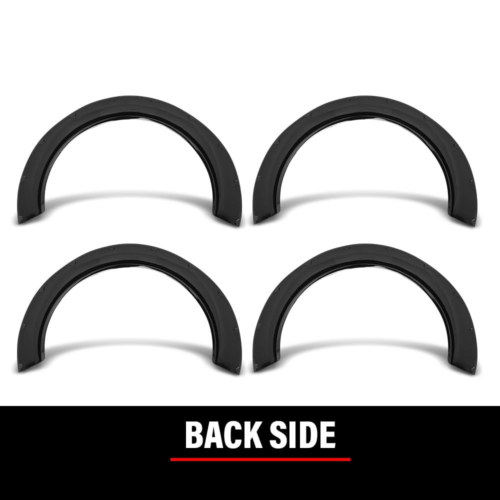 Fender Flares Wide Body Kit Wheel Arches Protector Cover Honda Civic Black 4Pcs