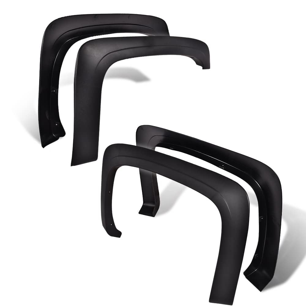 4PCS Fender Flares Chevy Silverado 1500 07-13 2500HD 3500HD 07-14 78/97.6