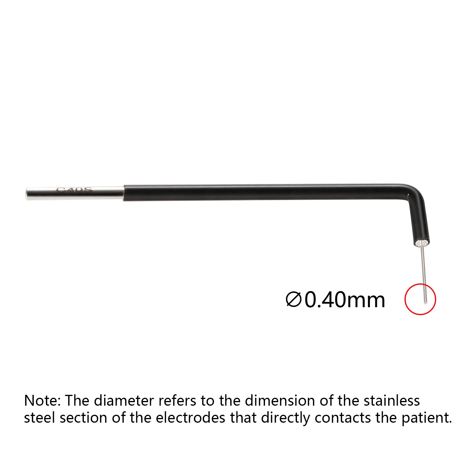 7PCS Dental Electrodes Reusable Tips Stainless Steel for Electrosurgery Unit