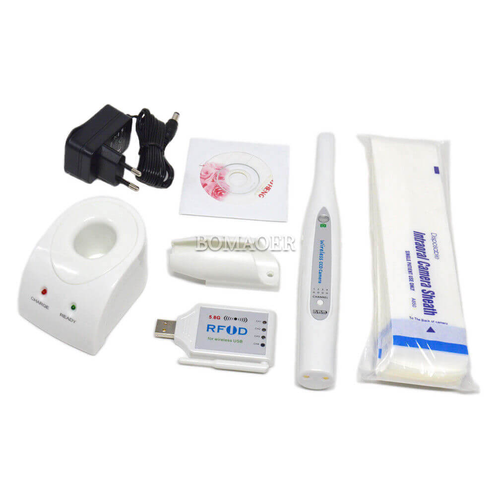 Dental MD810UW Intra Oral Camera USB Wireless Sony CCD 2.0 Mega Pixels US