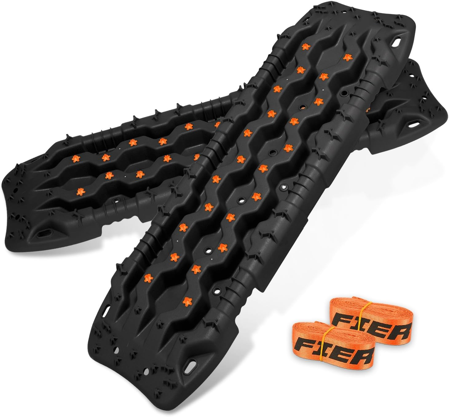 Large off Road Traction Boards, Pair 44.88″ L X 12″ W Recovery Track Tire Tracti