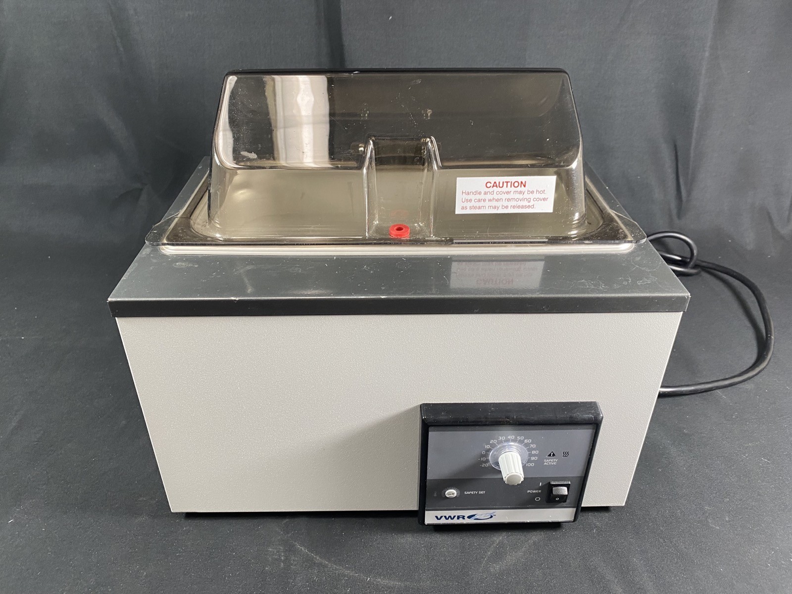 VWR 5 Liter 60Hz 115V Analog Water Bath Stainless Model 5L A Cat. No. 97025-114