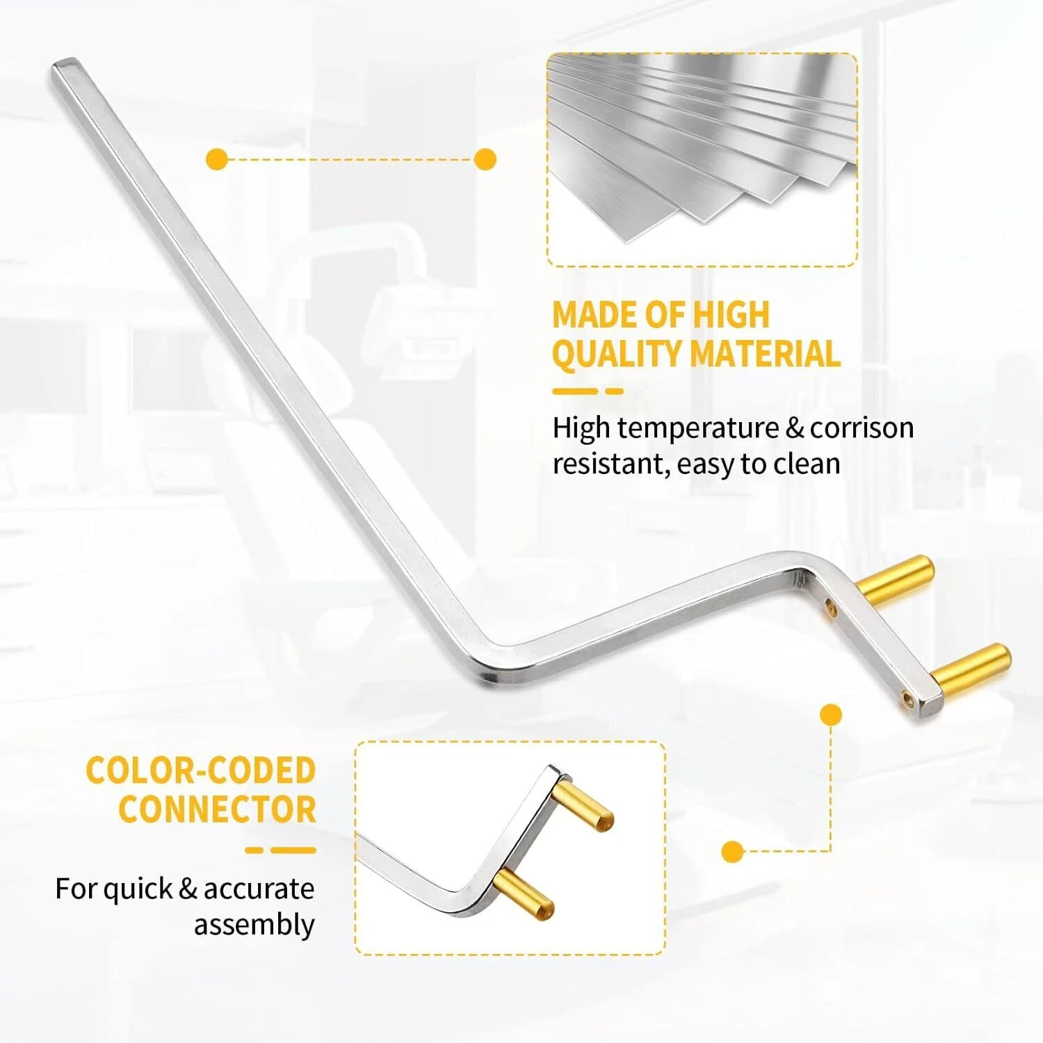 5 Set Dental Sensor Holder X-Ray Aiming Ring Positioning/Bitewing/Anterior/Endo