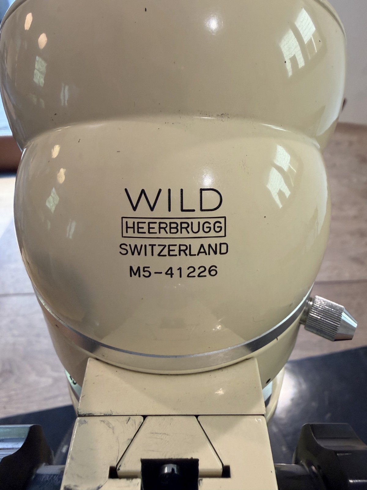 Wild Heerbrugg M5 Stereo Microscope w/ 360° Rotating Measurement Stage UW