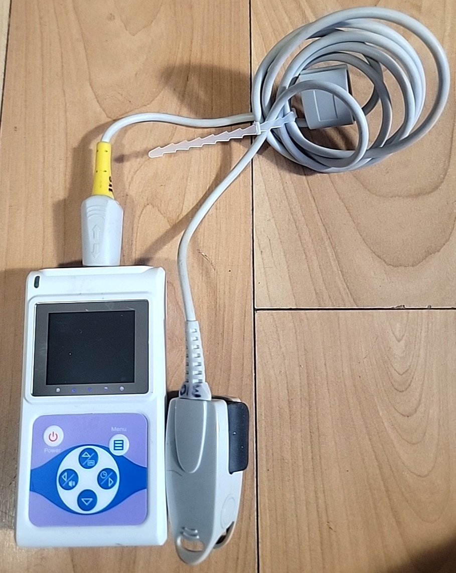 FaceLake CMS60D Handheld Pulse Oximeter Blood Oxygen PR Monitor – TESTED READ