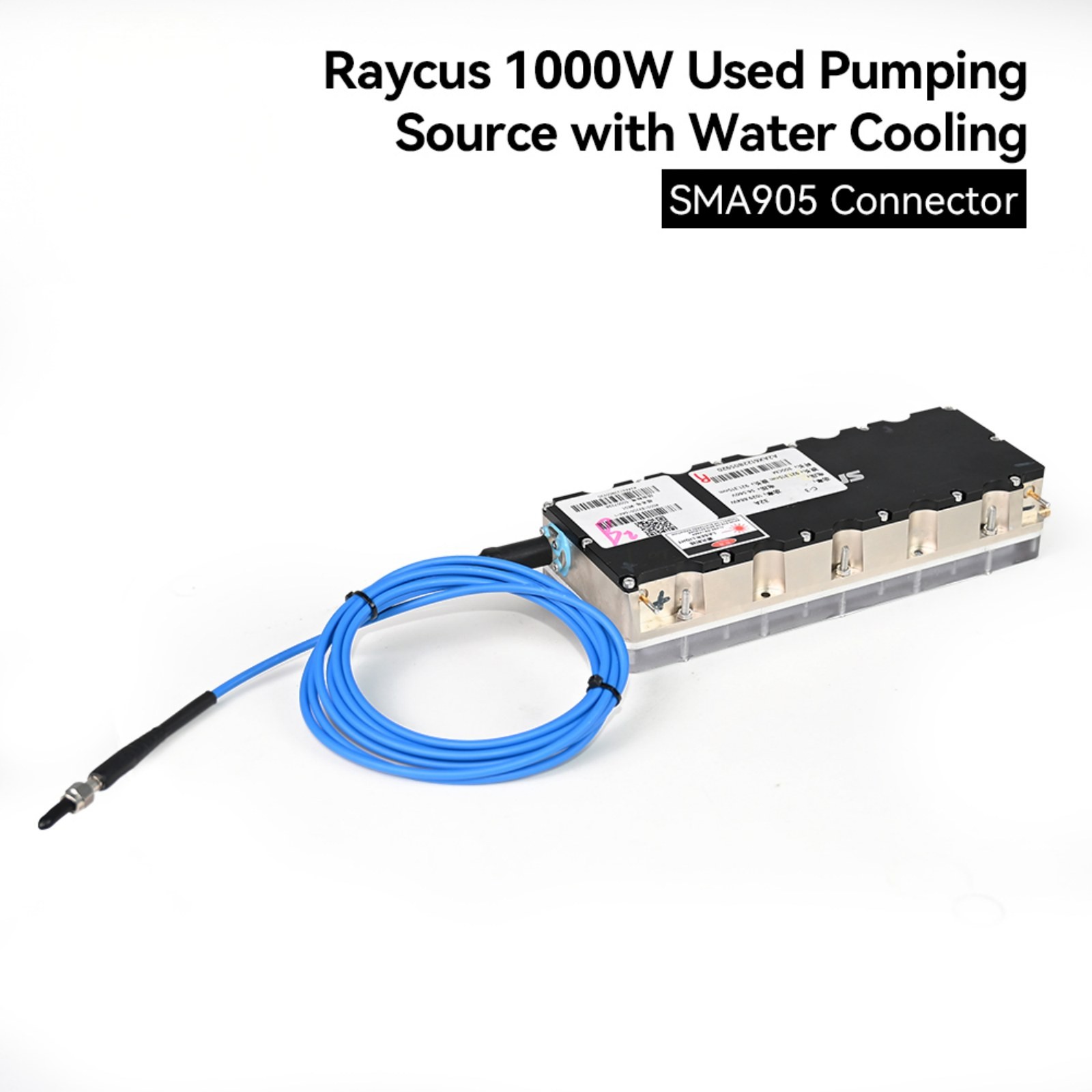 Raycus 1000W 3rd Gen SMA905 Laser Pump Driver Fiber Laser Head For DIY Cutting