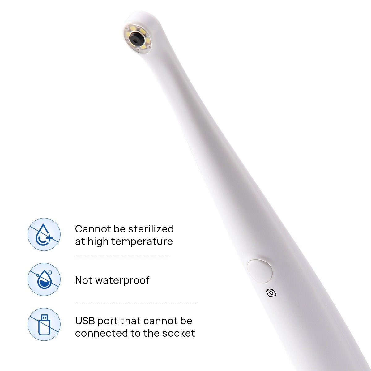 Dental Intraoral Camera 1/4 CMOS 13.0 Mega Pixels 6 LED light USB Oral Endoscope