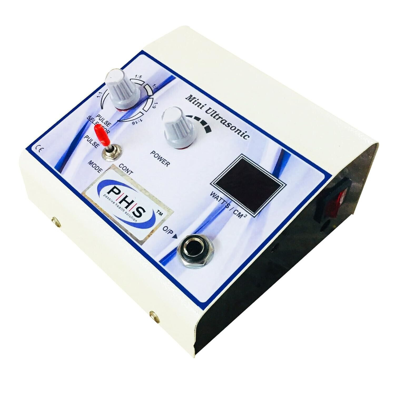 Portable 1Mhz Ultrasonic Physiotherapy Pain Relief Machine