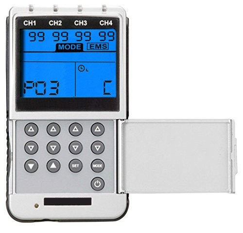 Med-Fit 906A Premier 4 Channel Rechargeable – Tens Ems Combo Muscle Stimulator
