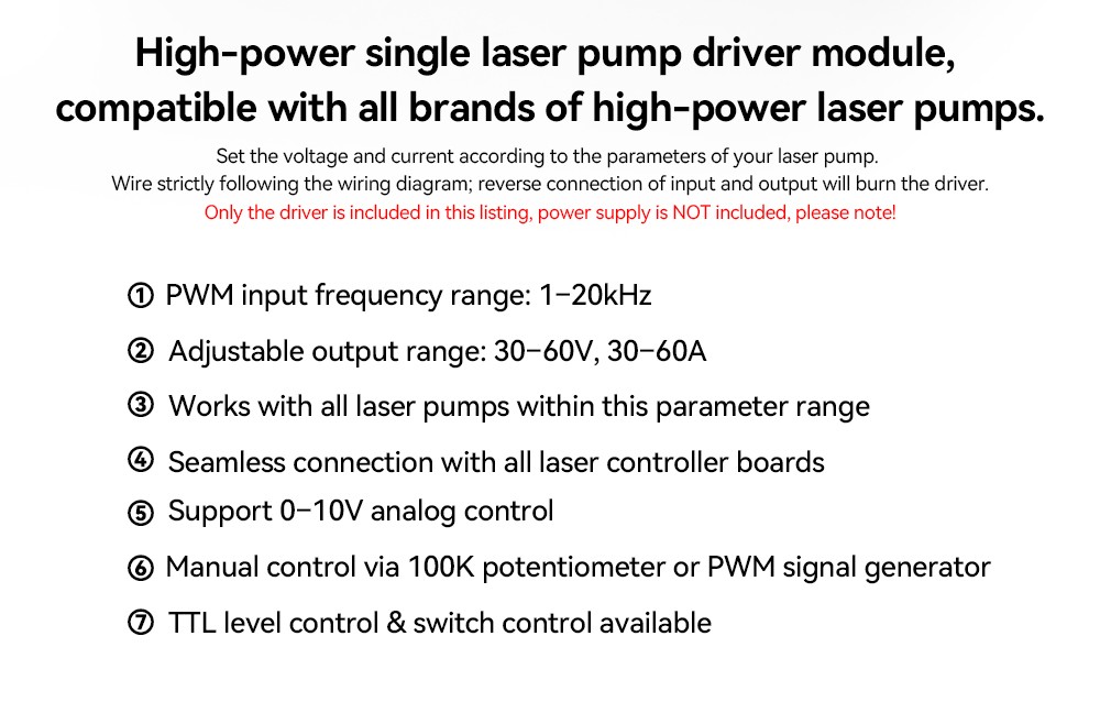 Raycus 1000W 3rd Gen SMA905 Laser Pump Driver Fiber Laser Head For DIY Cutting