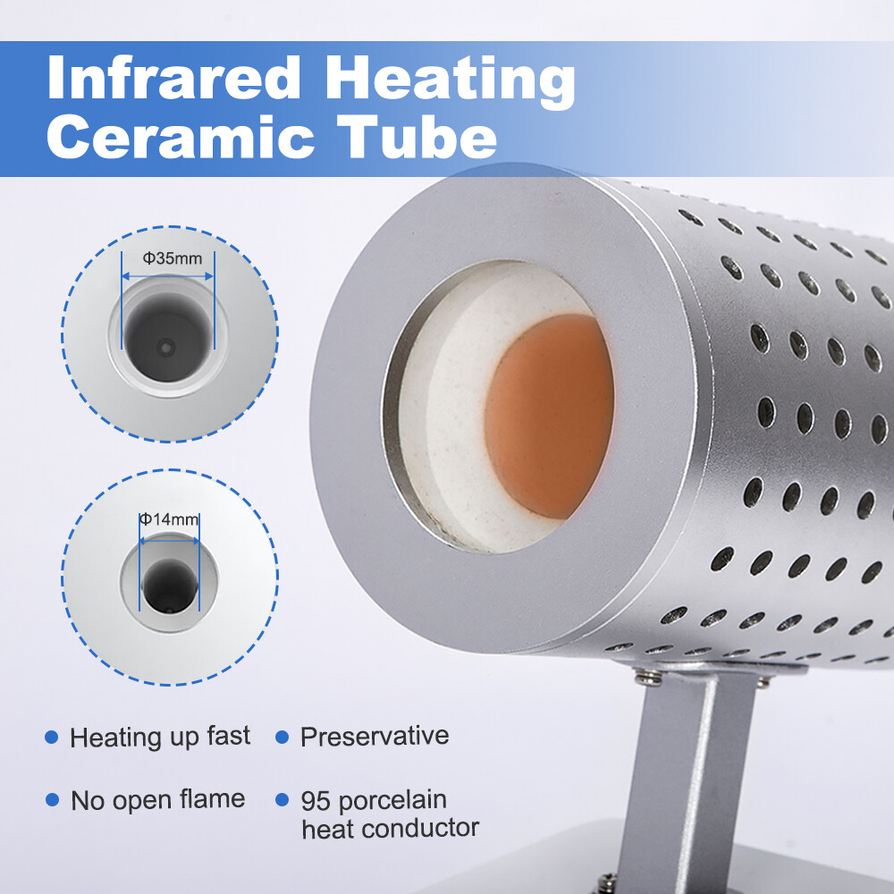 Lab Infrared Heat Sterilizer Loop Inoculating Sterilization Disinfection 825℃