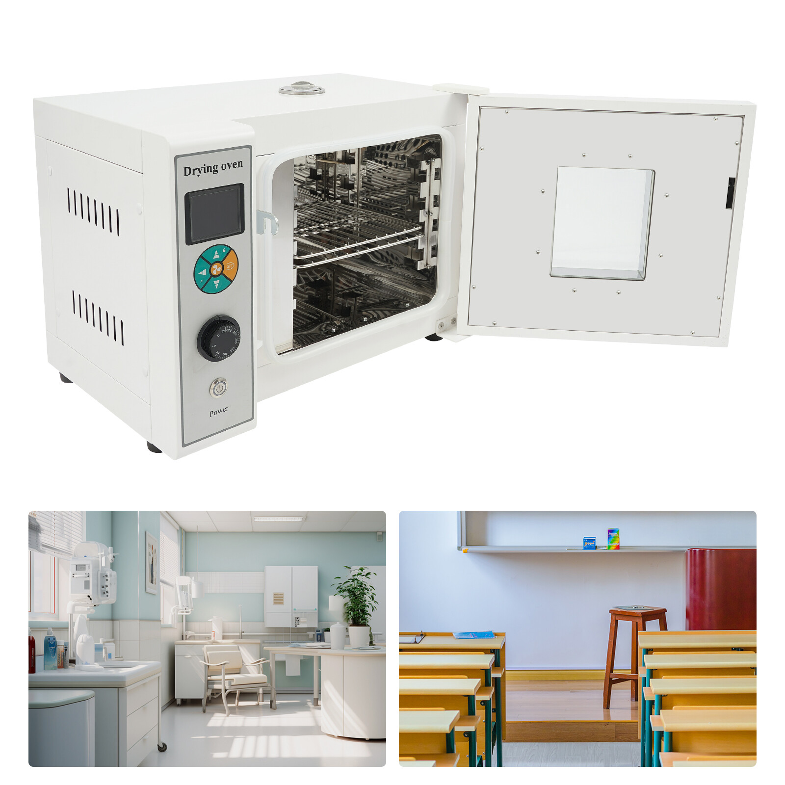 Electric Hot Blast Drying Oven Lab Digital Forced Air Convection Drying Oven LCD