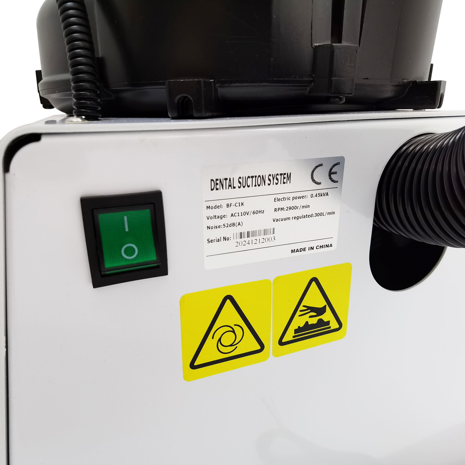 Dental Negative Pressure Pump Electric Suction Machine 110V 450W