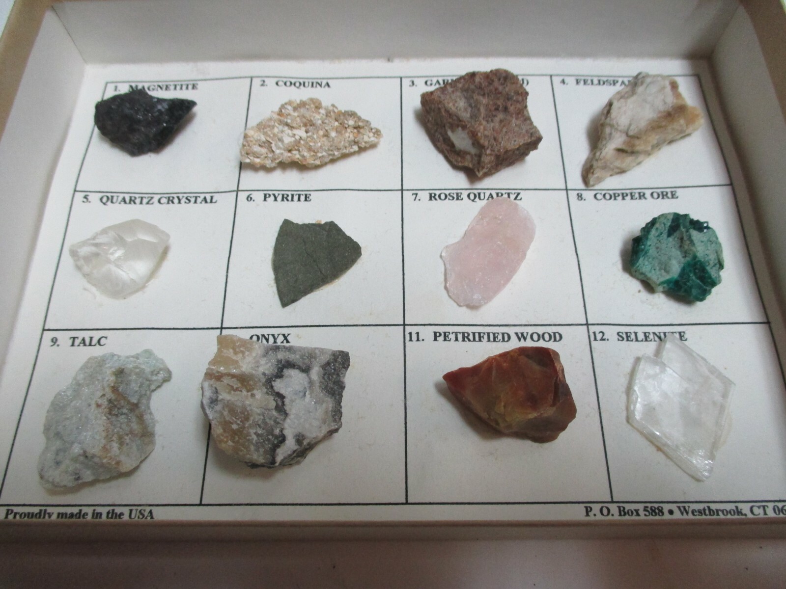 Rocks & Minerals of the United States