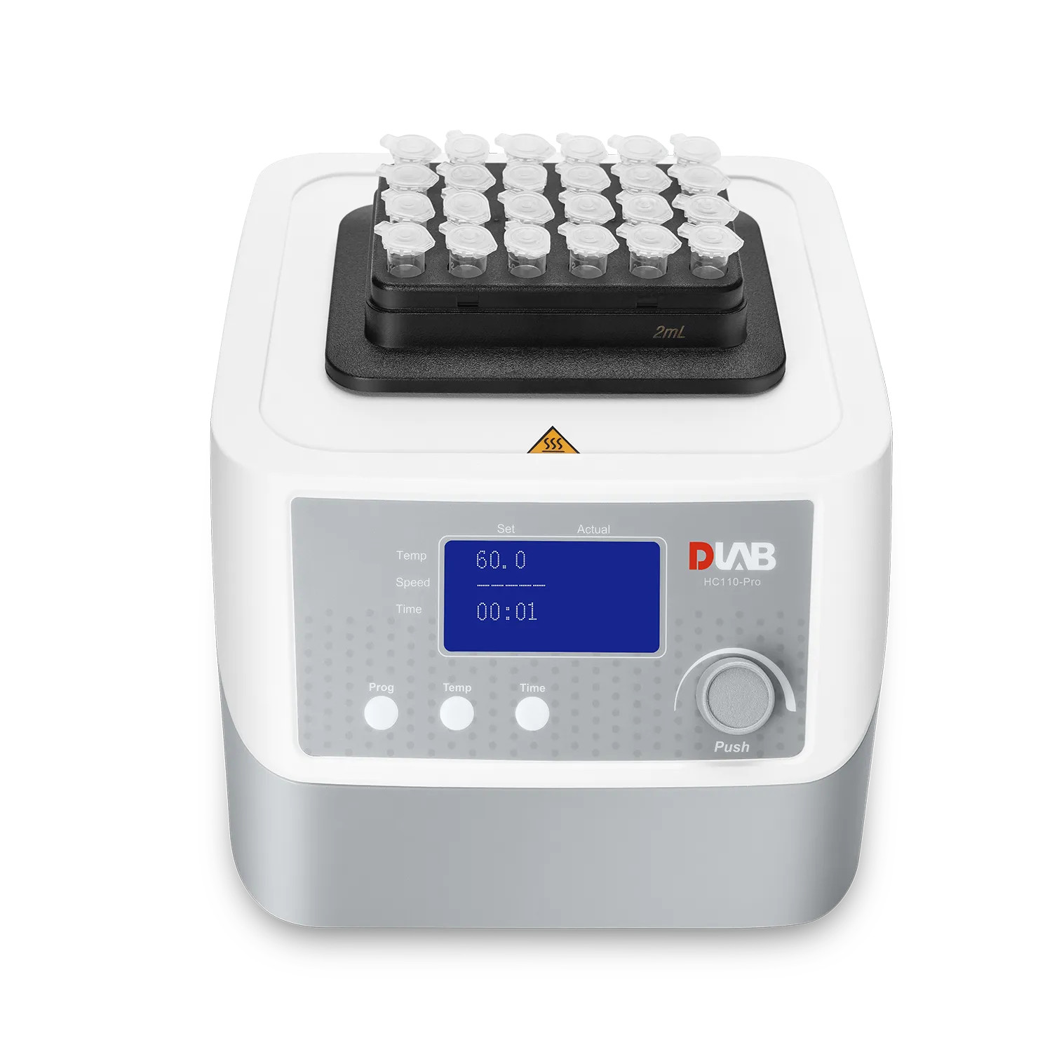 Heating Cooling Dry Bath Incubator -5~110°C Programmable Lab Thermo Block w/ TFT