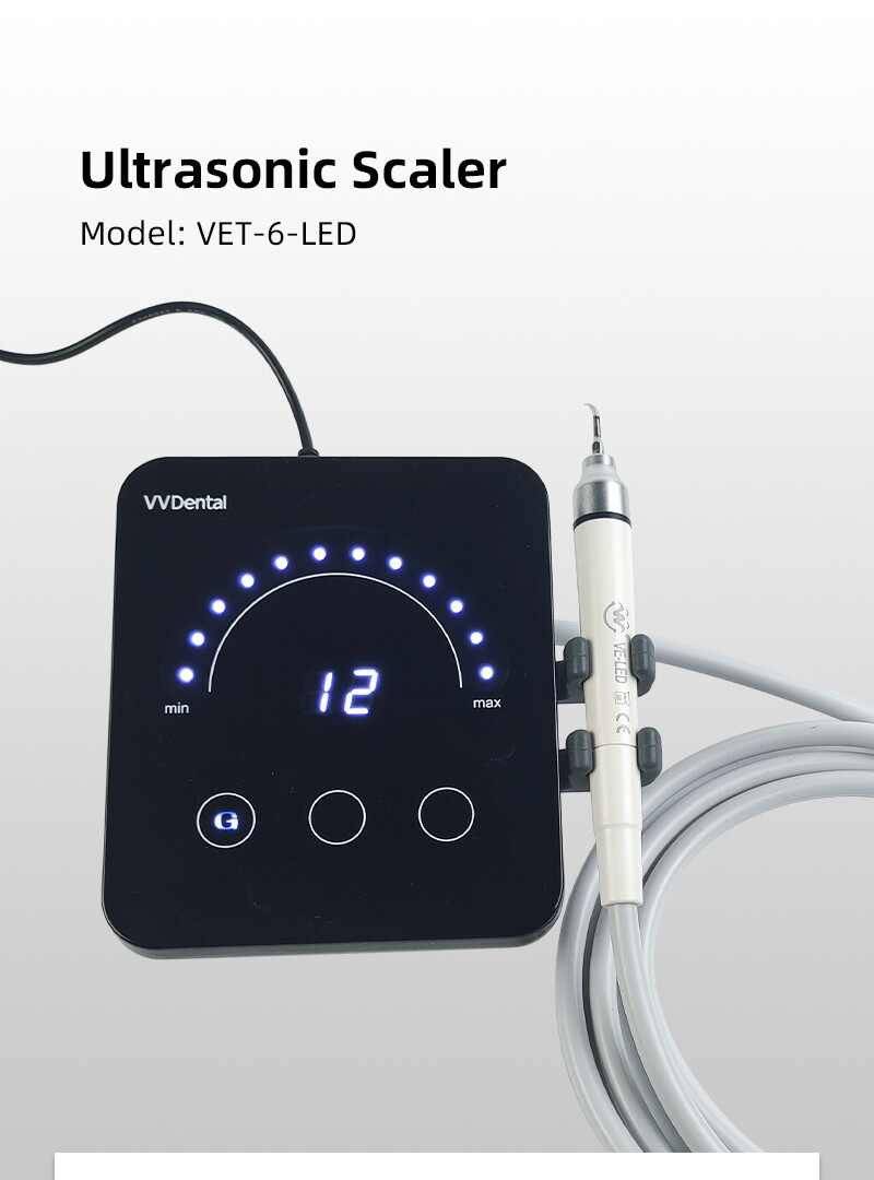 Dental Ultrasonic Piezo Scaler with LED Handpiece Fit for EMS Cavitron Woodpecke