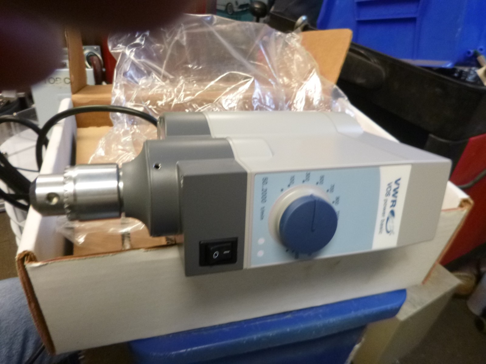 NIB VWR VARIABLE SPEED MIXER MODEL VOS PB S41