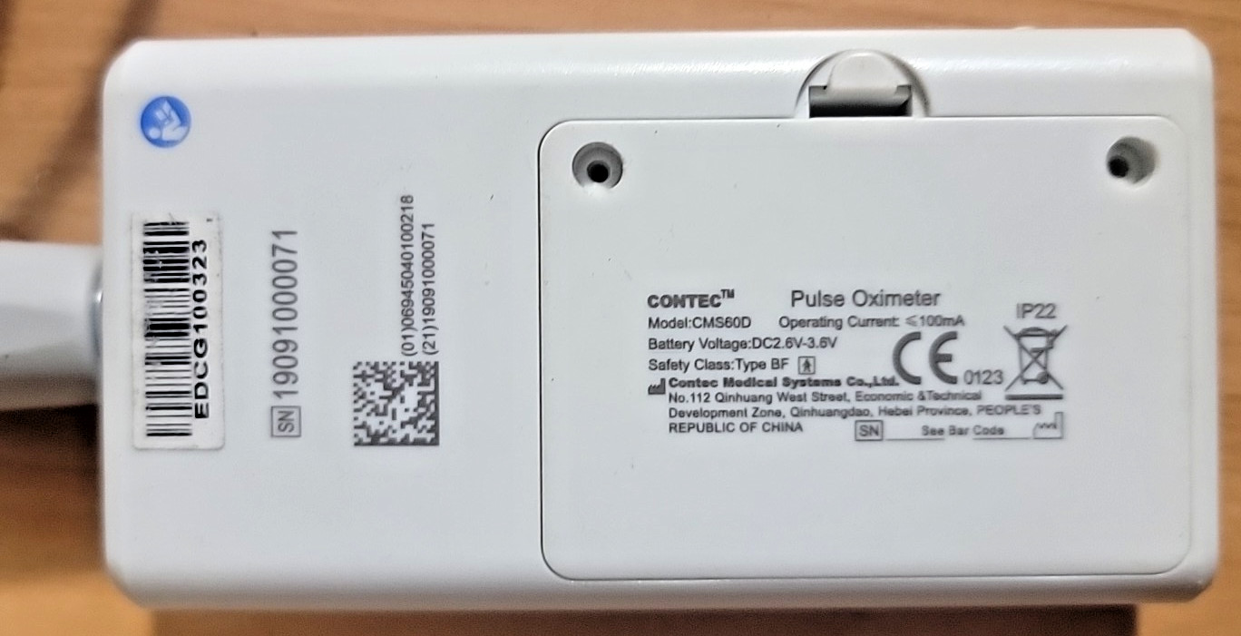 FaceLake CMS60D Handheld Pulse Oximeter Blood Oxygen PR Monitor – TESTED READ