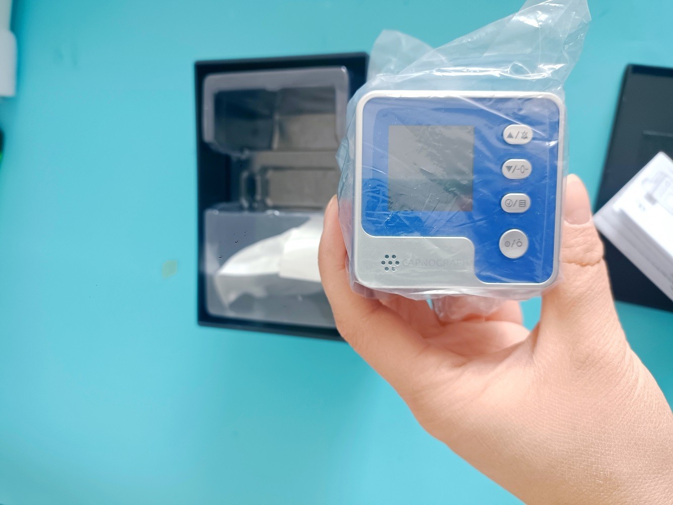 CA10M Mainstream End-tidal Capnograph ETCO2 Respiration Alarm Monitor Human use