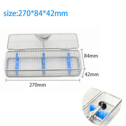 2Pc Endoscope disinfection container arthroscope sterilize case sterilize box