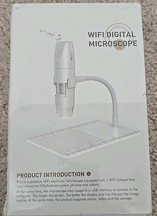 Wireless Digital Microscope Handheld USB HD Inspection Camera 50x-1000x Magnific