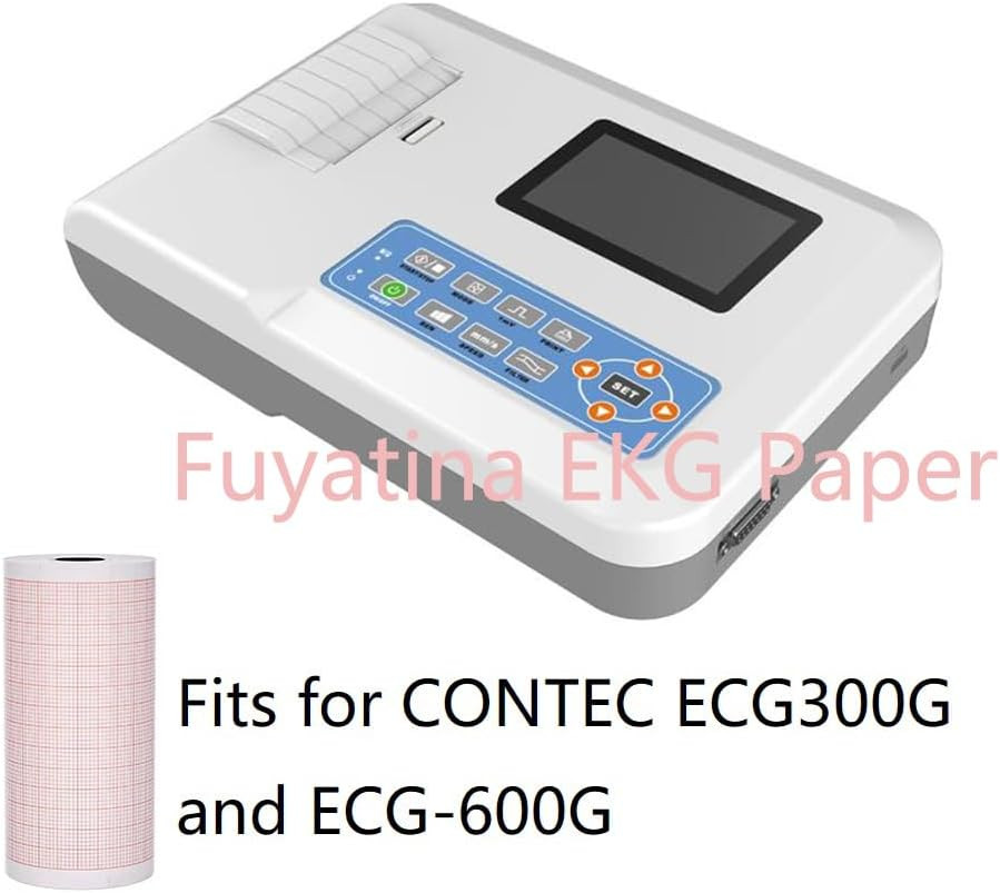 10 Rolls Premium ECG Paper EKG Paper for 3 Channel ECG Machine, Fits for Edan…