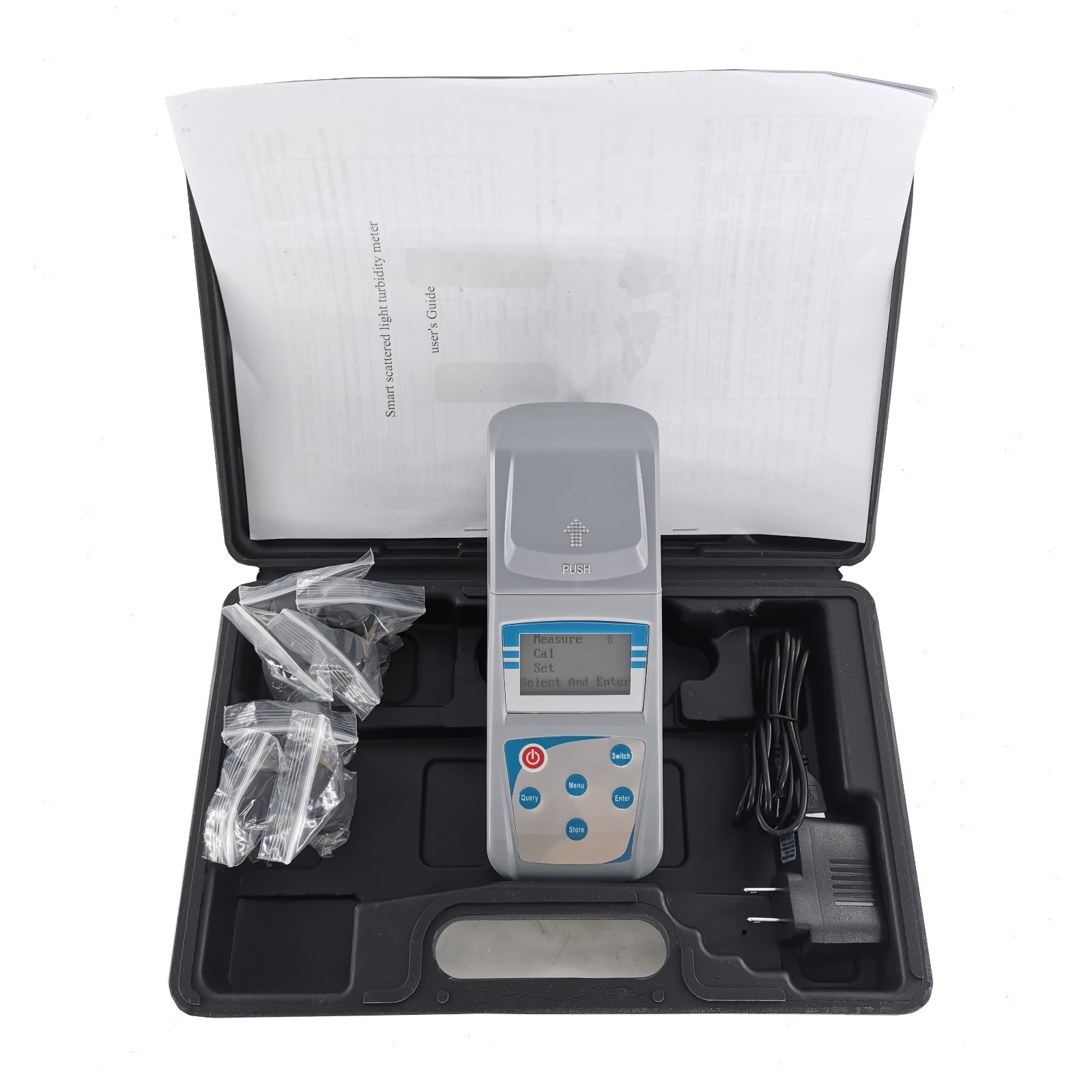 Portable Turbidity Meter with 0-1000NTUCalibration Solution For Sewage Treatment