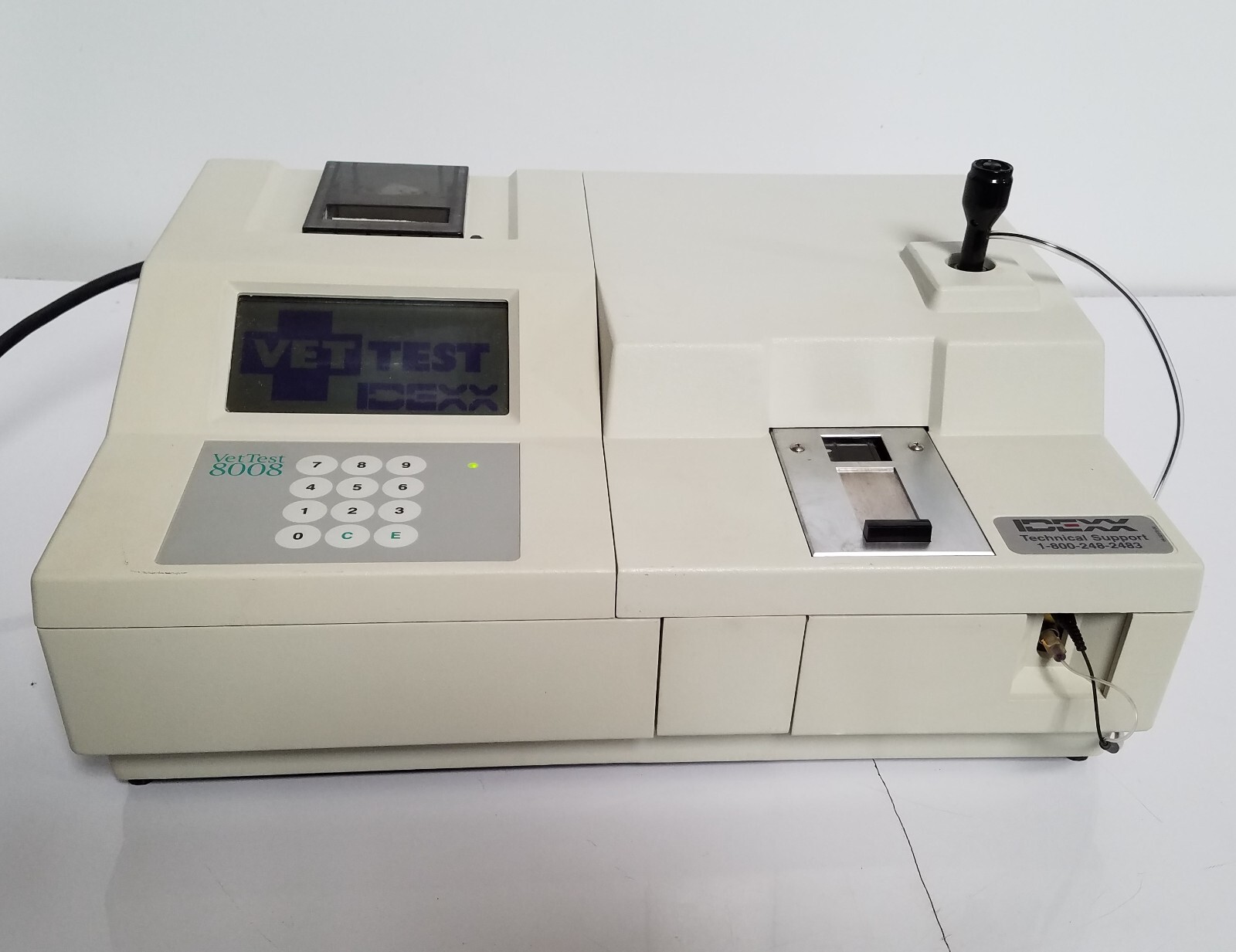 IDEXX VetTest Veterinary Chemistry Analyzer 8008 ~ UV Bulb Error