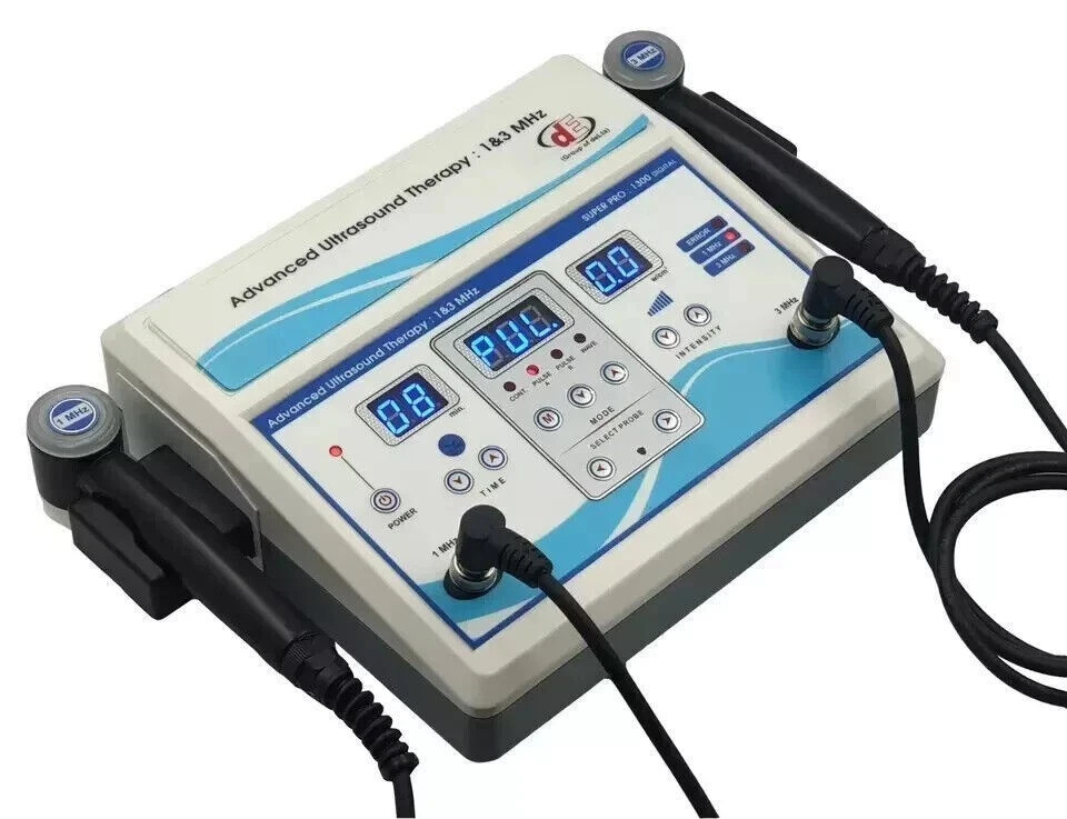 Super 1300 Pro Digital 1 & 3 Mhz Device Ultrasound Therapy Device Group of Delta
