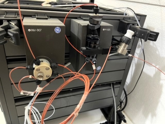 GE AKTA System FRAC-950, P-920, UPC-900, INV-907,M-925, DHL Ship World Wide