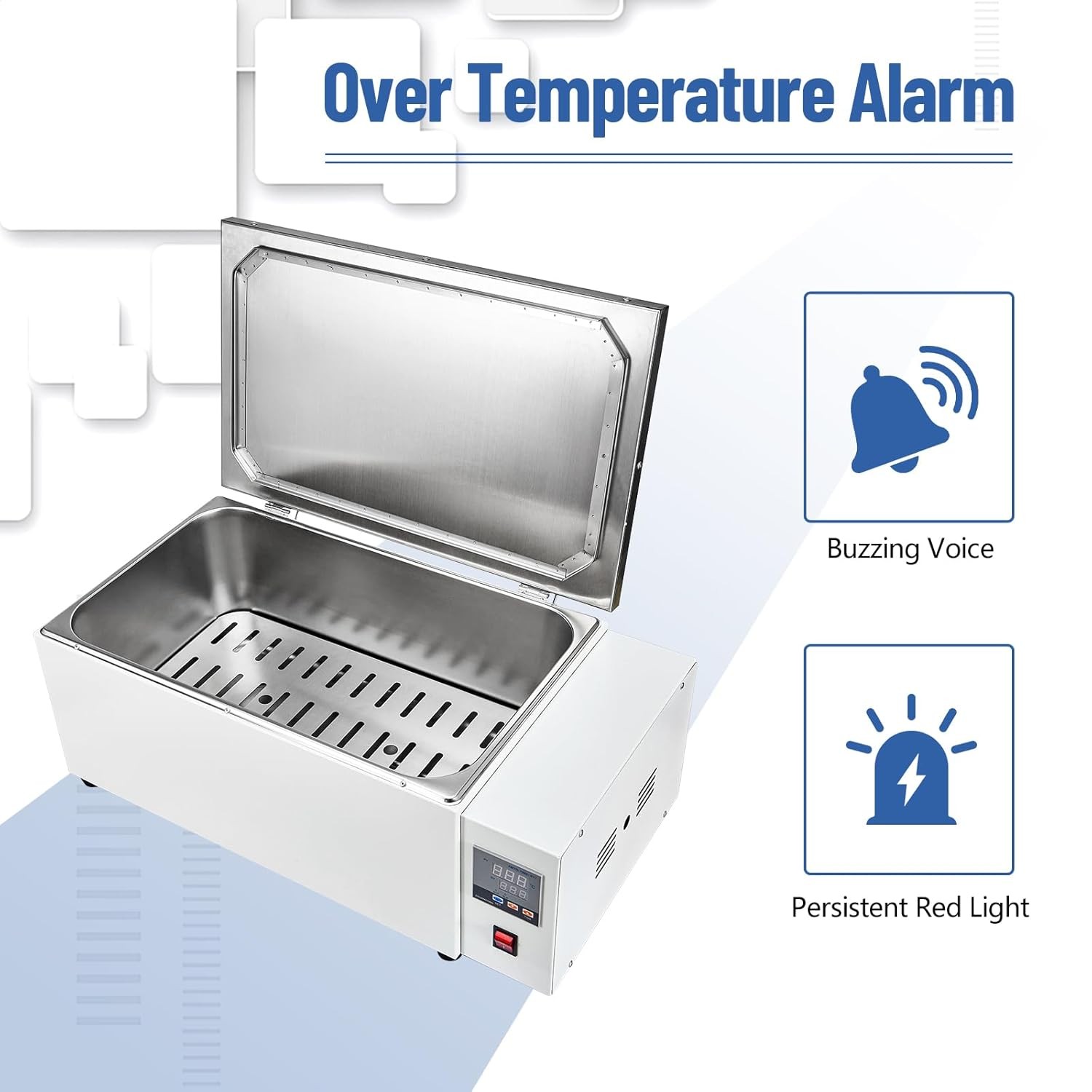 30L Lab Water Bath Heating Digital Thermostatic Heating Modules Timing Function