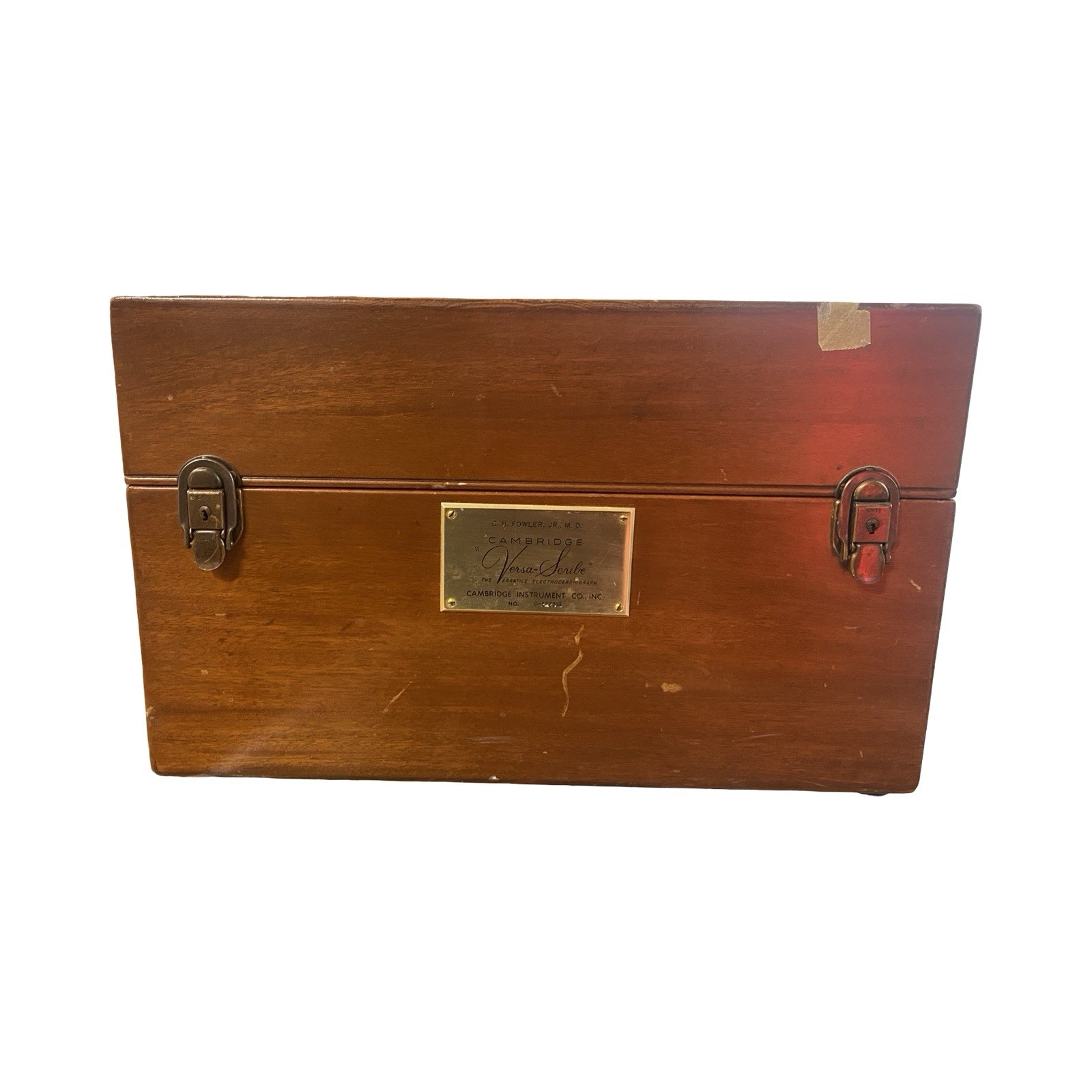 Vintage Cambridge “Versa -Scribe” Model Electrocardiograph NO. 0-222518