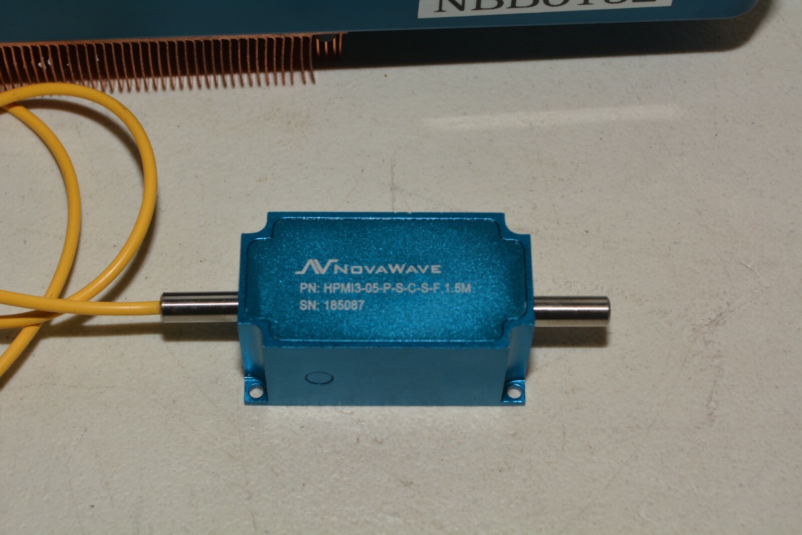 NV NovaWave SFL-1053PM-1.5 Laser Module W/ HPMI3-05-P-S-C-S-F 1.5M S/N: 185087