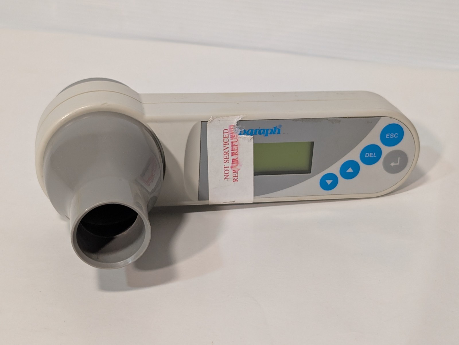 Vitalograph 2120 Handheld Spirometer Handle Respiratory Medical Tool