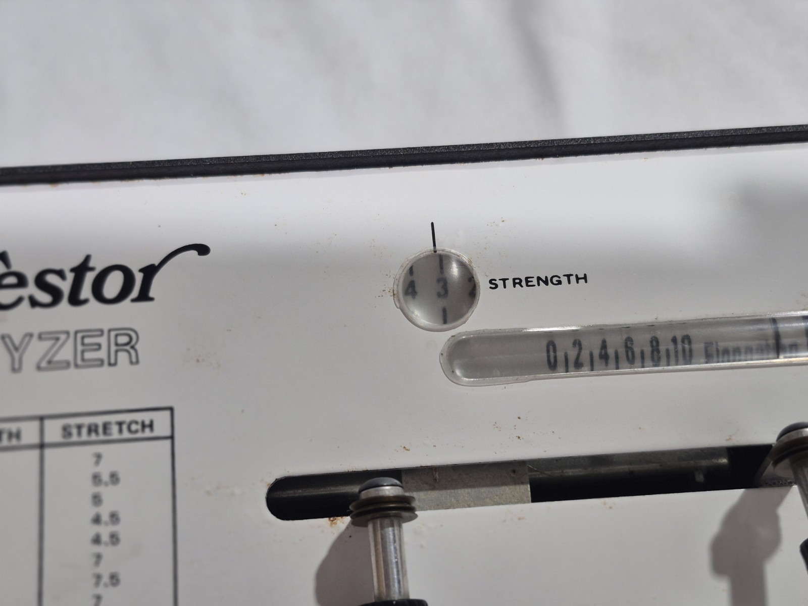 Testor Vintage Hair Analyzer Cosmetology Salon Equipment Untested