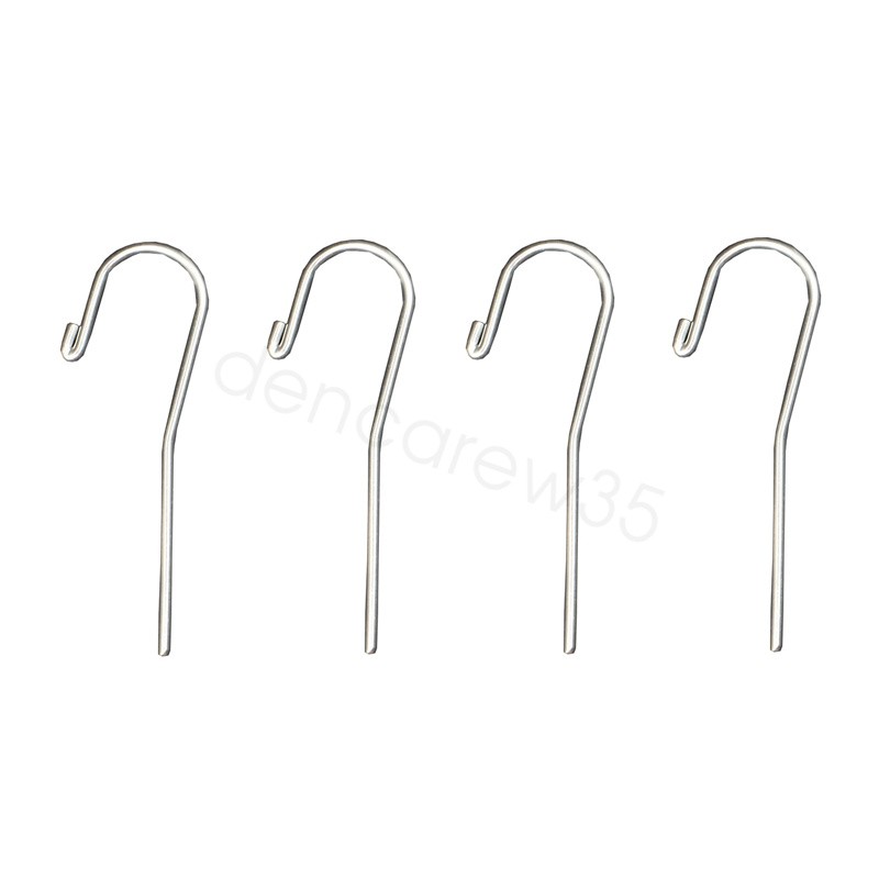 4Pcs Dental Lip Hooks for Apex Locator, Denture Instrument Teeth Whitening，USA
