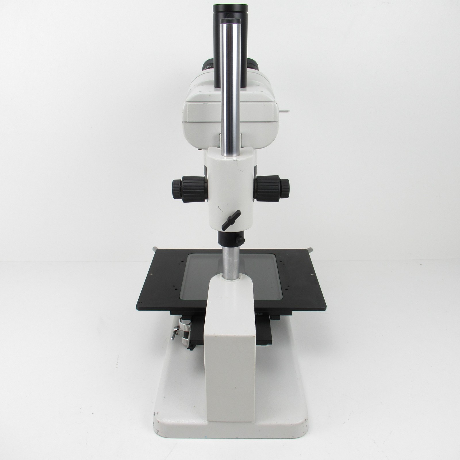 WILD MAKROSCOP M420 1:5 CONTINUOUS ZOOM MICROSCOPE W/ 10X EYEPIECES & LIGHT RING