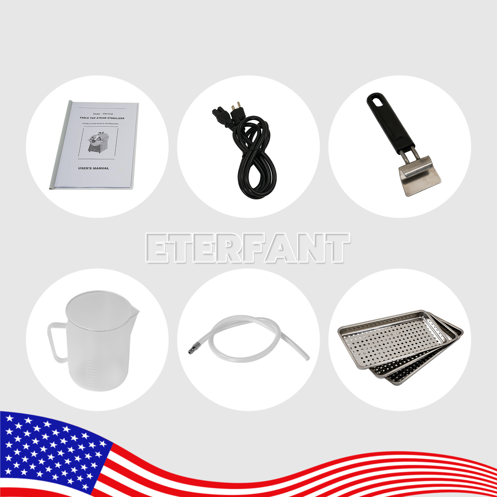 Dental 24L Tabletop Medical Steam Sterilizer Autoclave/27L Sterilization Cabinet