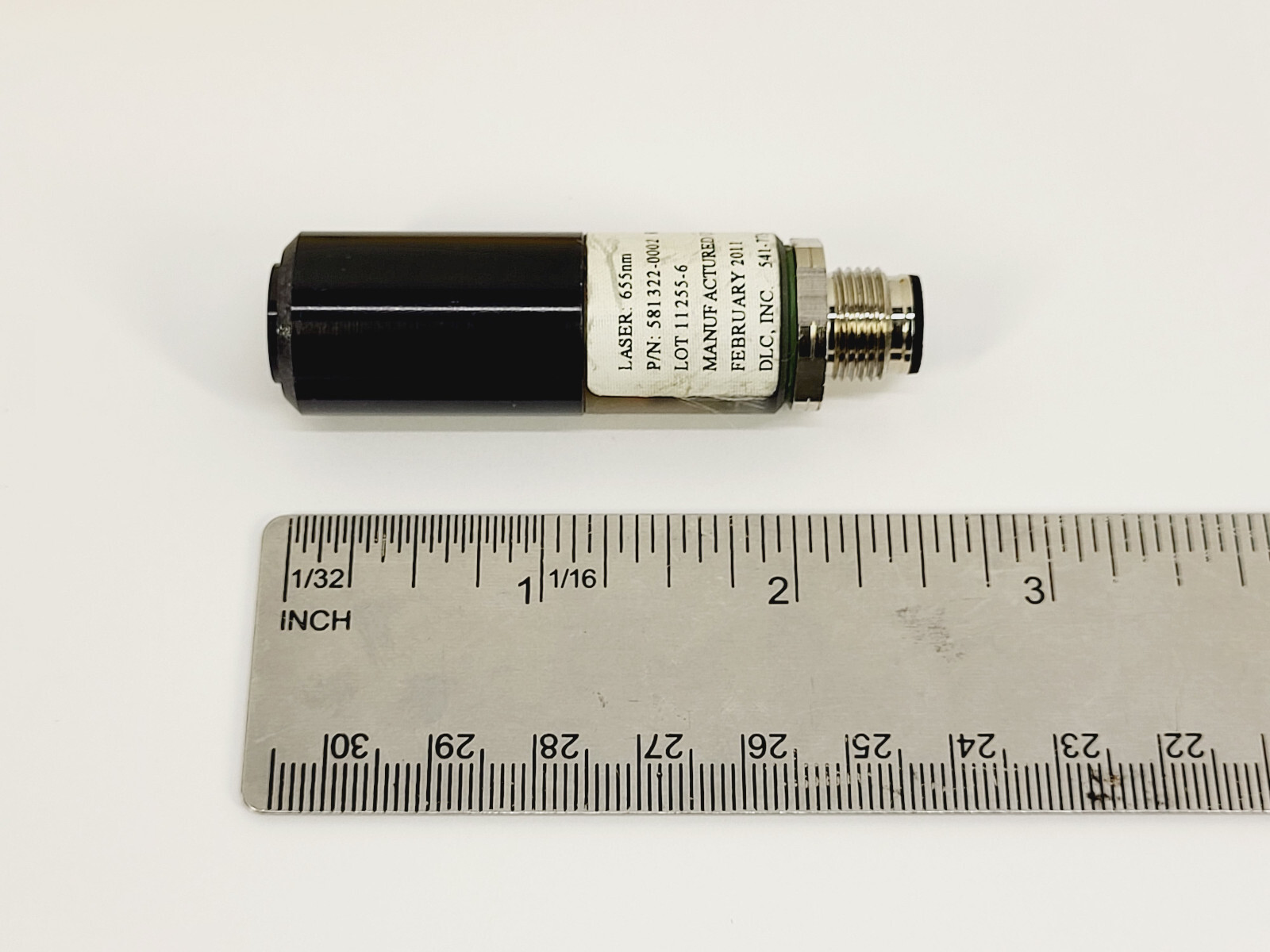 Diode Laser Concepts 581322-0002 Industrial Line Laser (655nm, 2.7mW, 5VDC)