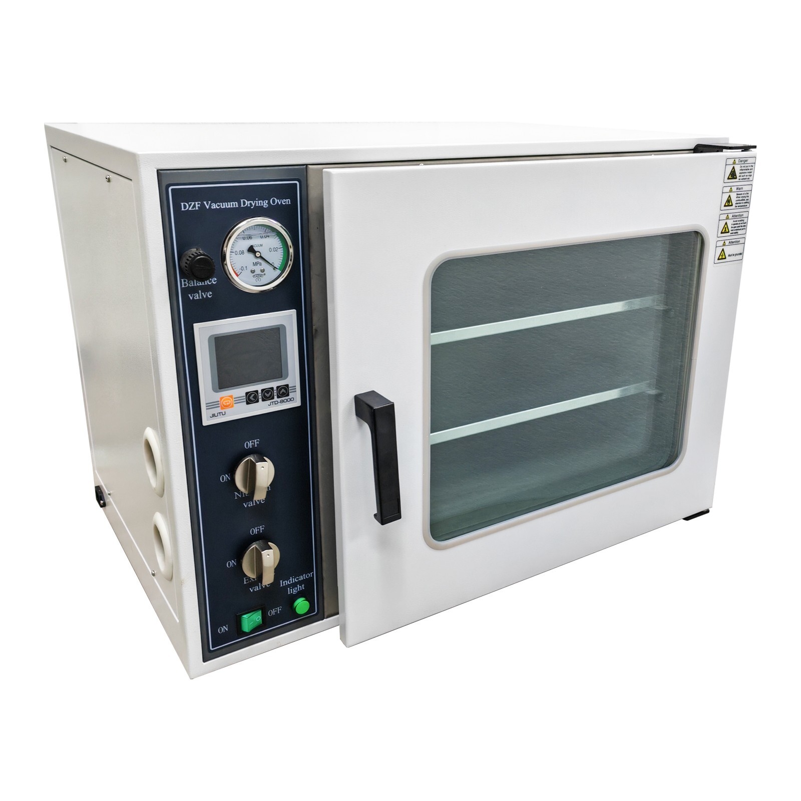 Lab 1.9 Cu Ft Digital Vacuum Drying Oven(Install Nitrogen Inlet) 1400W 110V