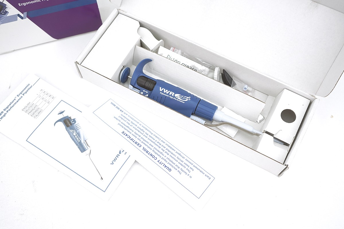 VWR EHP Signature Pipettor 89079-968 10-100uL 1-Channel Pipette